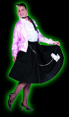 Poodle Skirt - Black